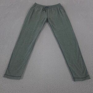 Outdoor Voices Pants Mens L Green CloudKnit Tapered Leg Drawstring Sweatpants